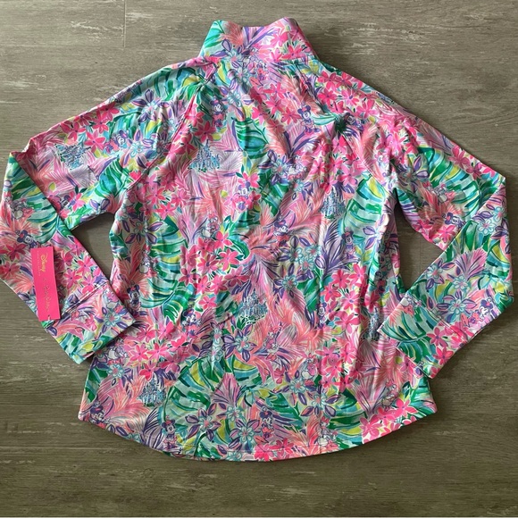 NWT Lilly Pulitzer Disney Minnie Mouse Daisy LP Zip Jacket Skipper Popover - Picture 4 of 8